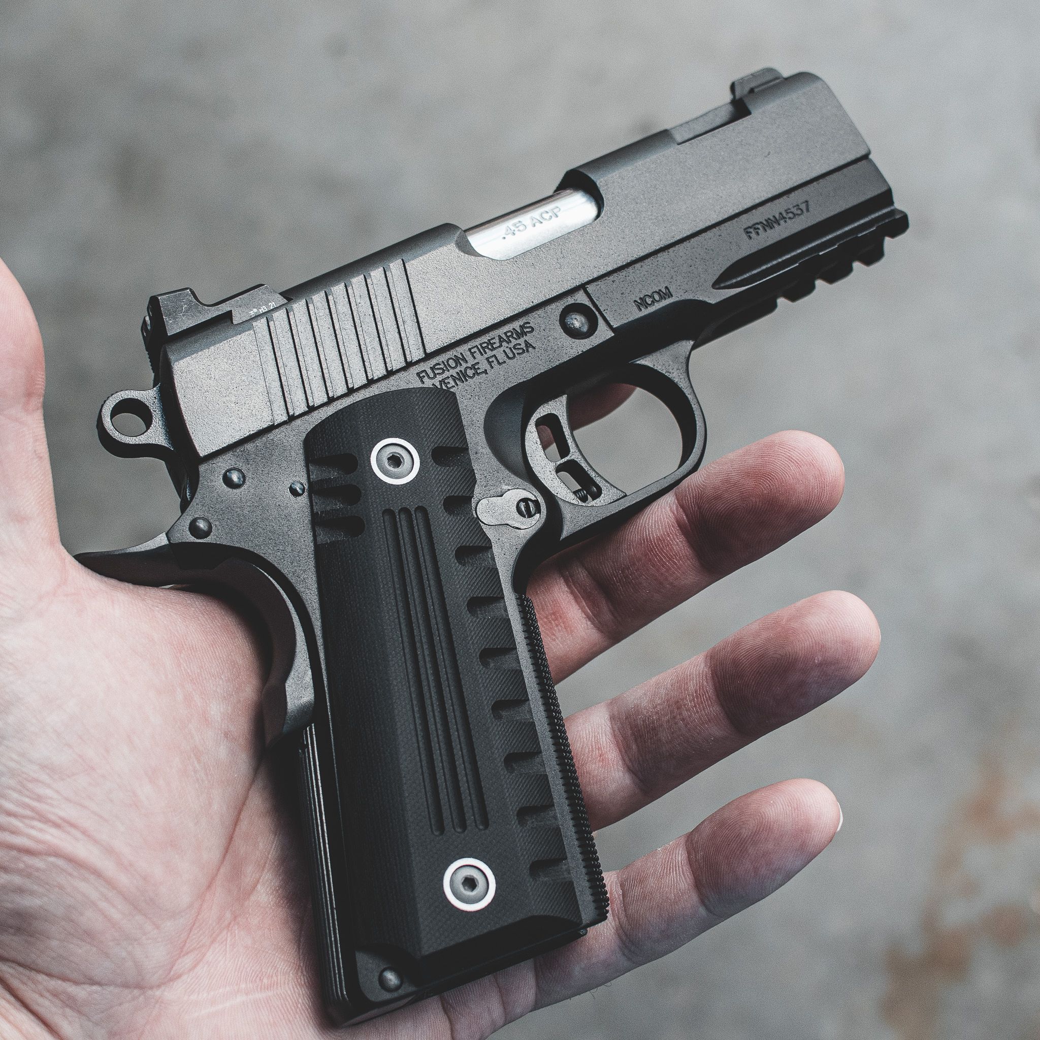 1911 Pistol - "Stealth Shadow" NCOM - 45 ACP
