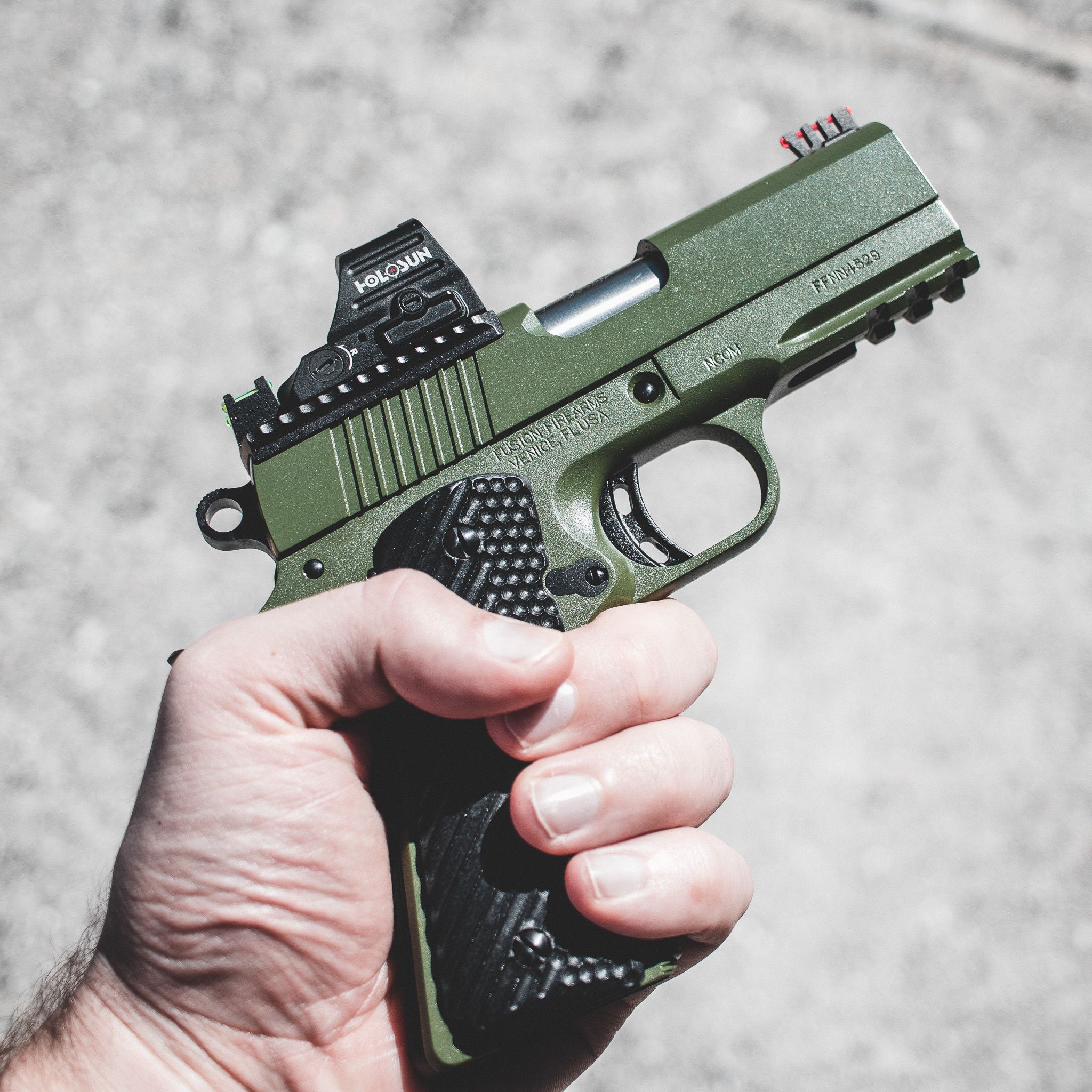 1911 PISTOL - TAC Emerald NCOM - 45 ACP — image 2