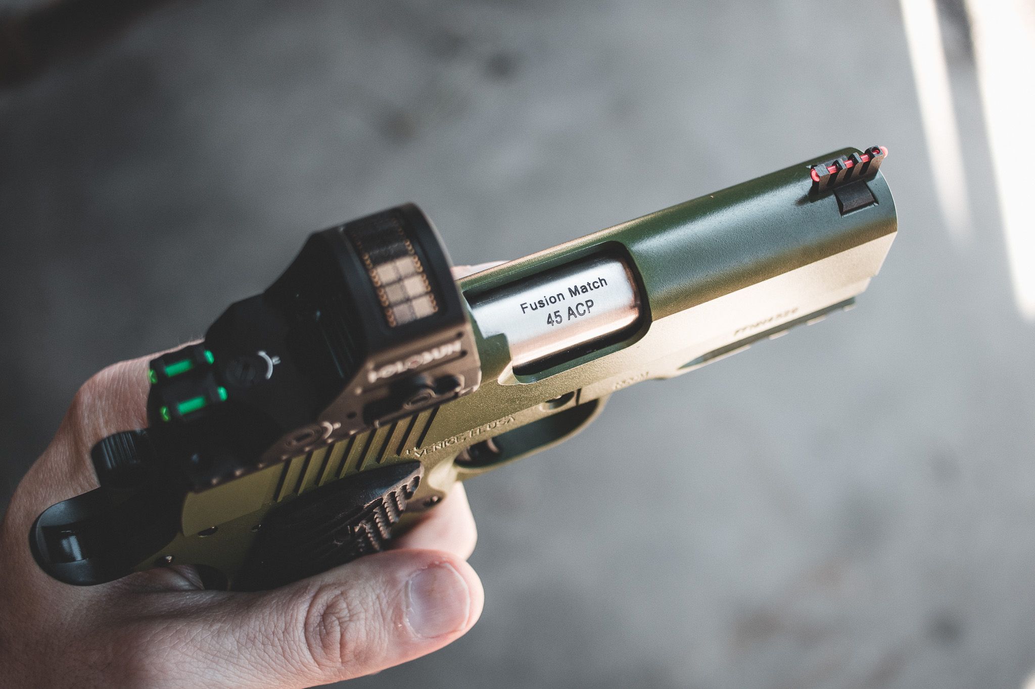 1911 PISTOL - TAC Emerald NCOM - 45 ACP — image 3