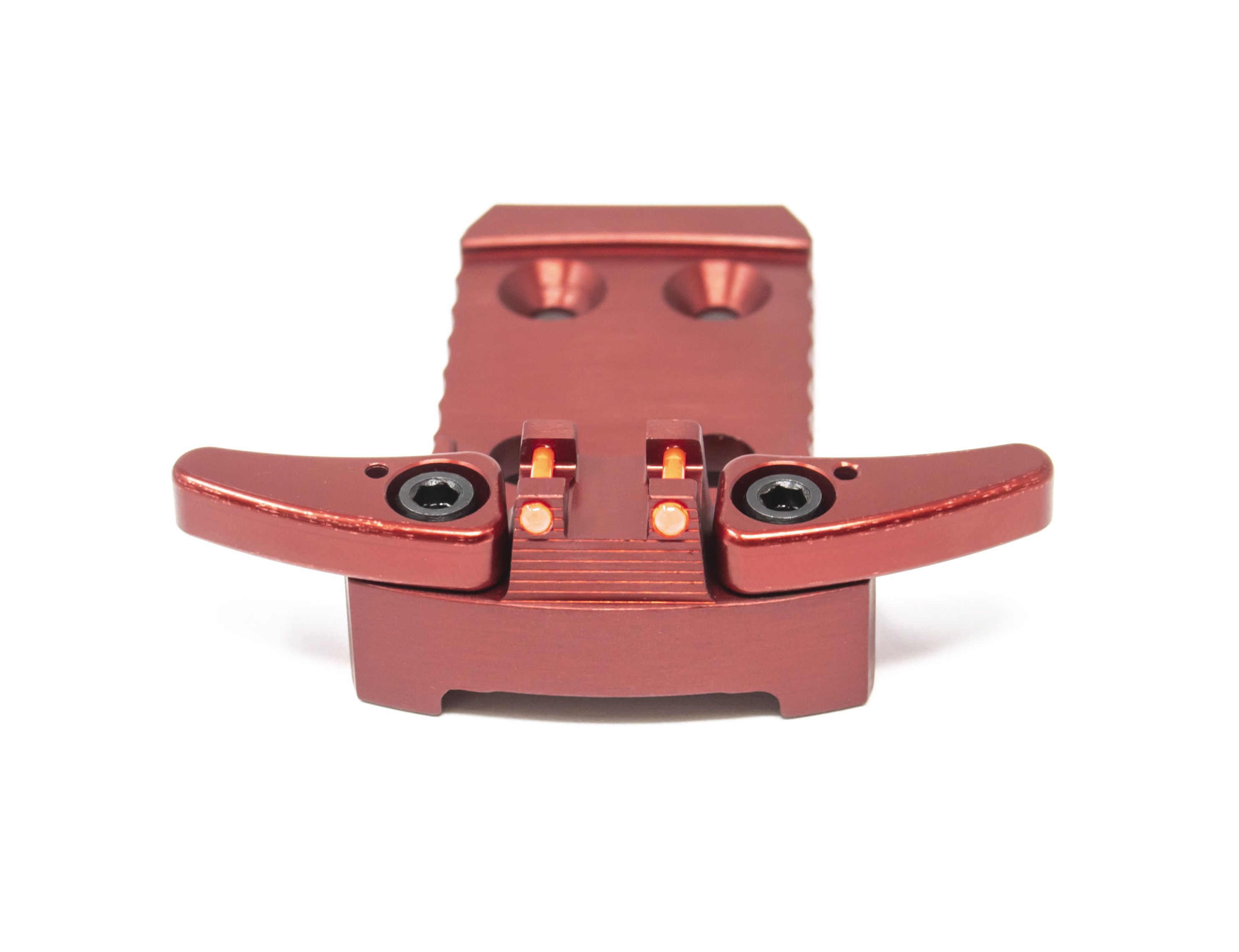 1911 Red Dot Base Plate (Holosun / Fusion) - Light-weight Aluminum - Red — image 2