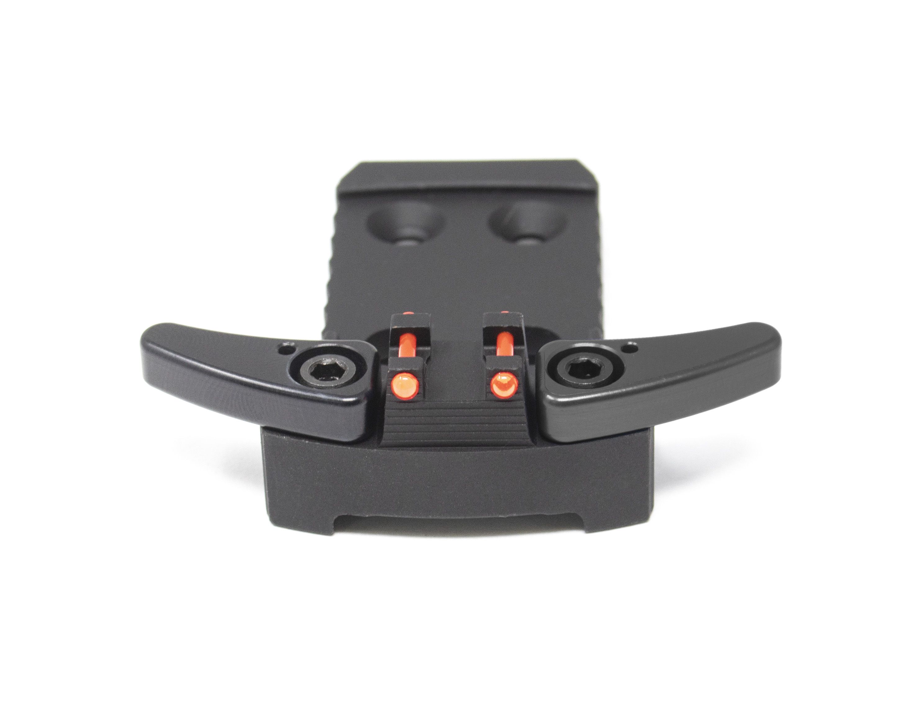 1911 Red Dot Base Plate (Holosun / Fusion) - Light-weight Aluminum - Black — image 2