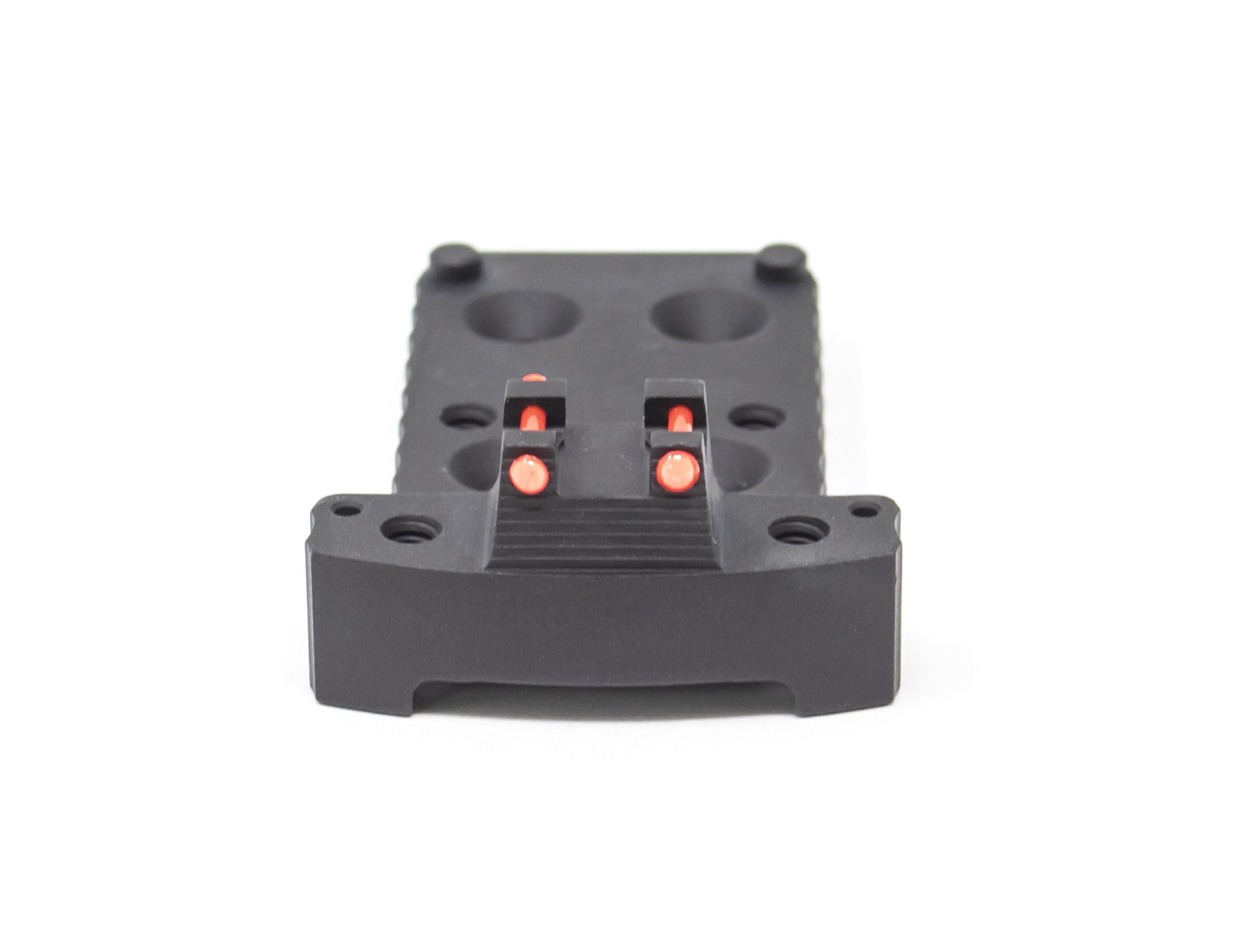 1911 RMR Base Plate (Trijicon Style) -Light-Weight Aluminum -Black, Fiber Optic — image 2