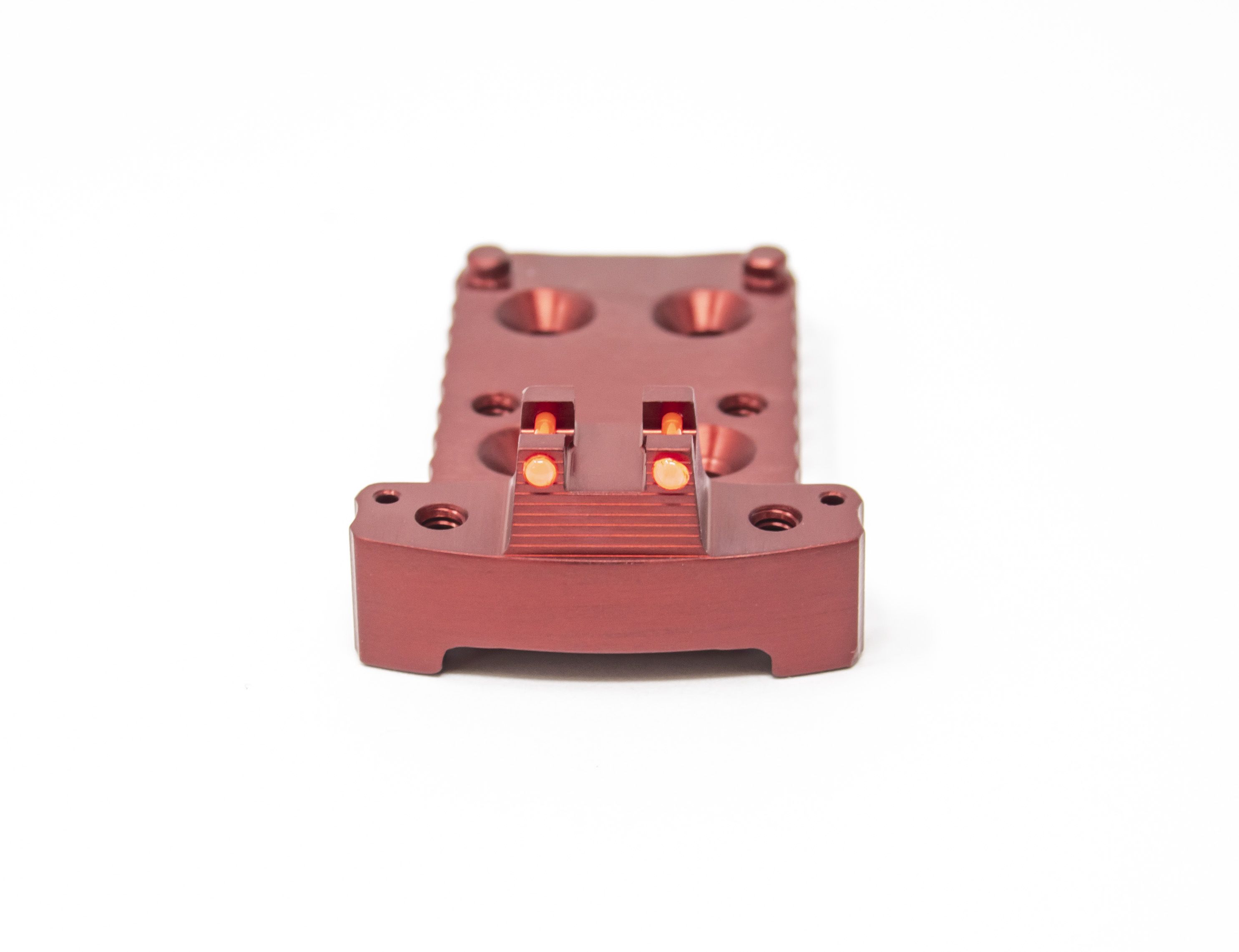 1911 RMR Base Plate (Trijicon Style) -Light-Weight Aluminum -Red, Fiber Optic — image 3