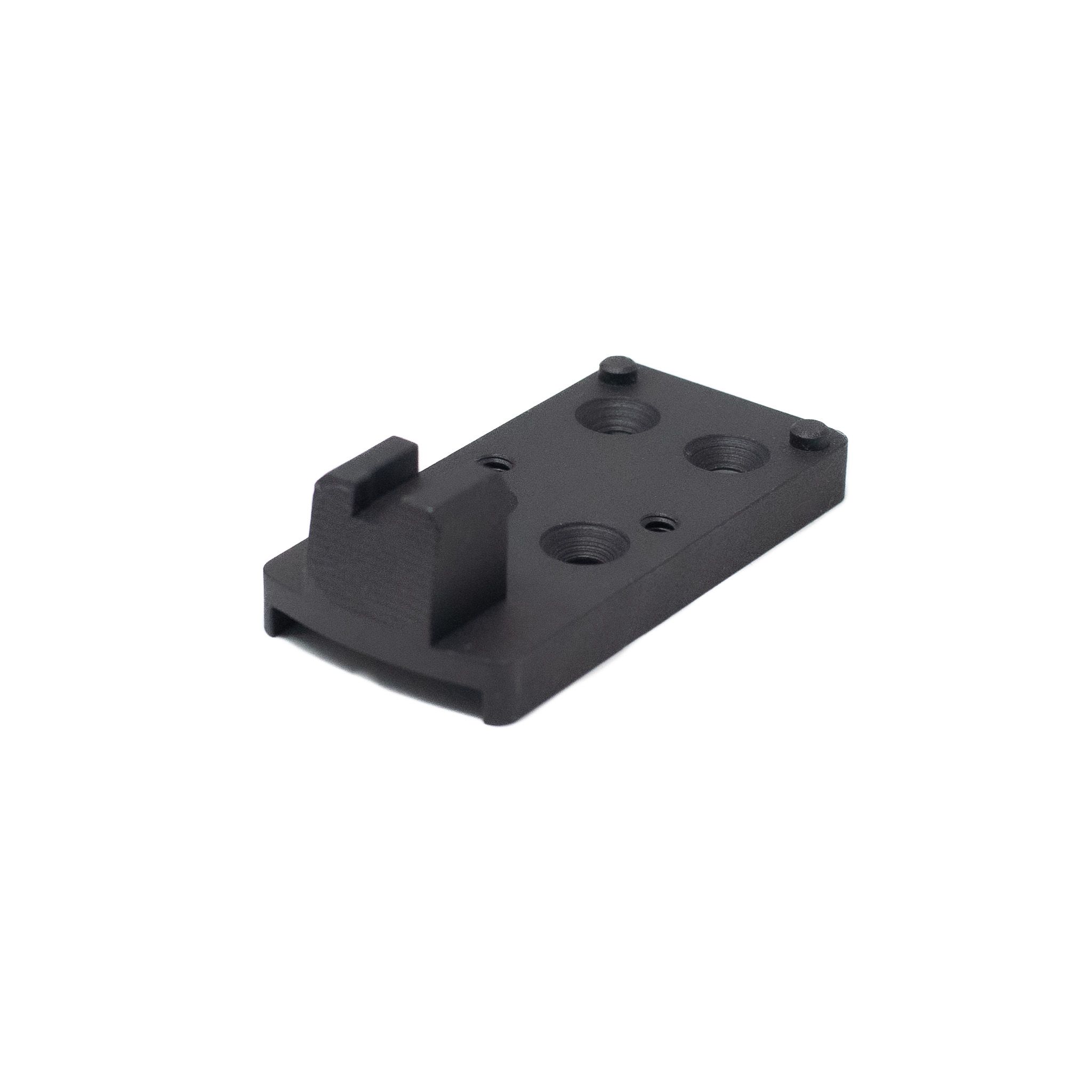 1911 RMR Trijicon Base Plate Black Serrated - Steel