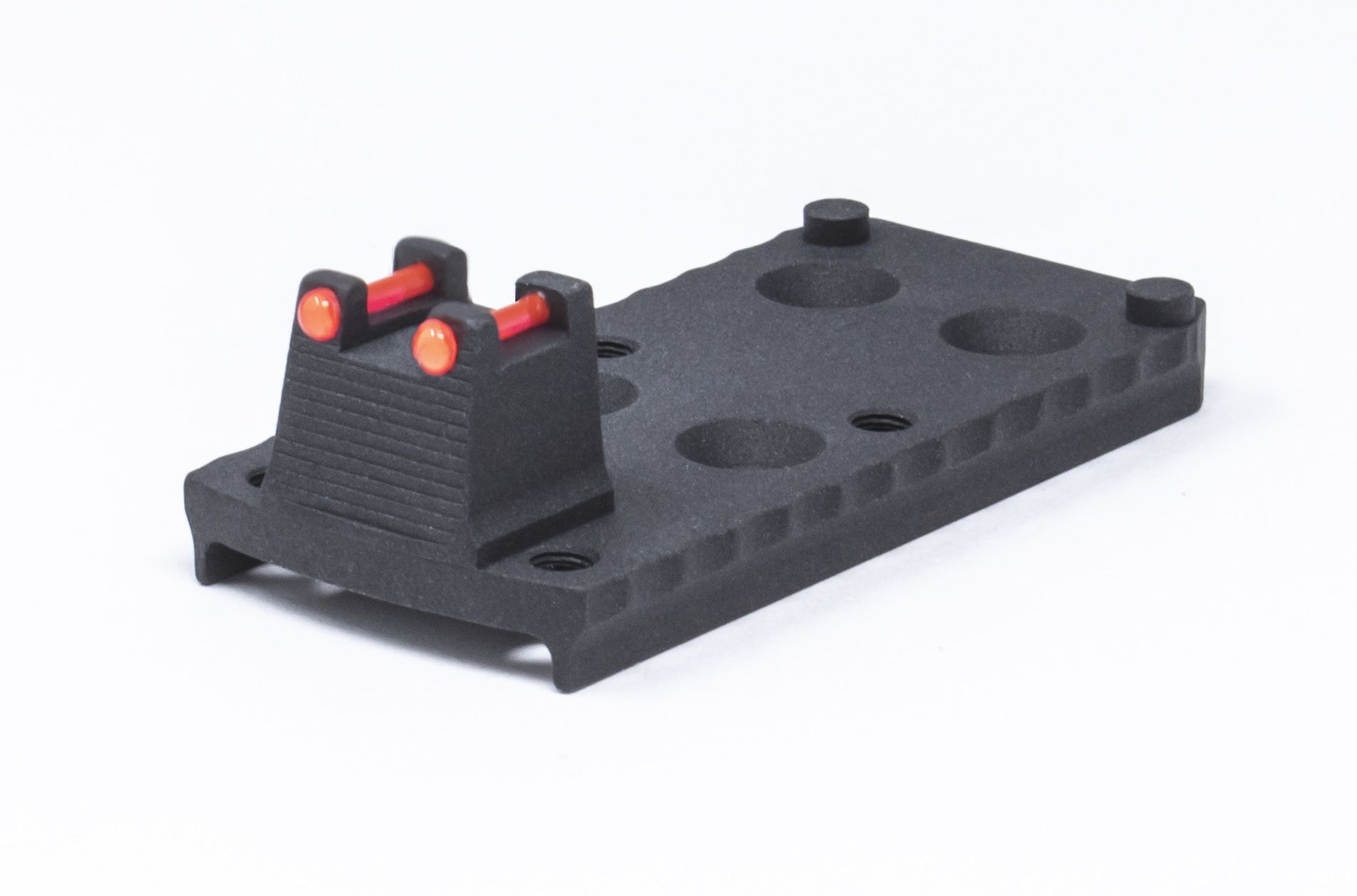 1911 RMR Trijicon Base Plate Red Fiber Optic - Lightweight Aluminum