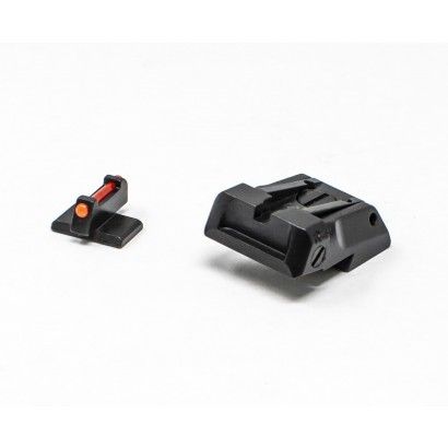 1911 Sig Sauer - Black Target Adjustable Sight Set Fiber Optic Front