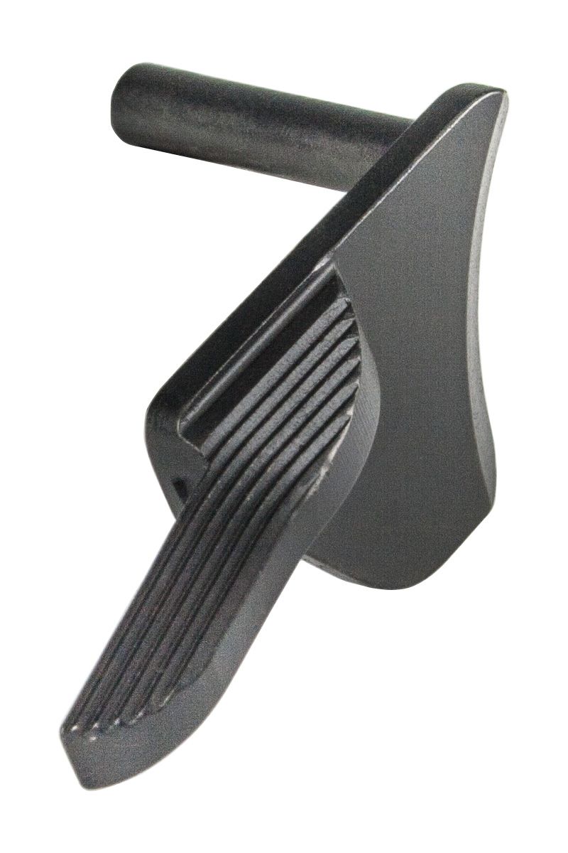 1911 Thumb Safety - Extended, Combat Paddle, Bar-Stock, Black