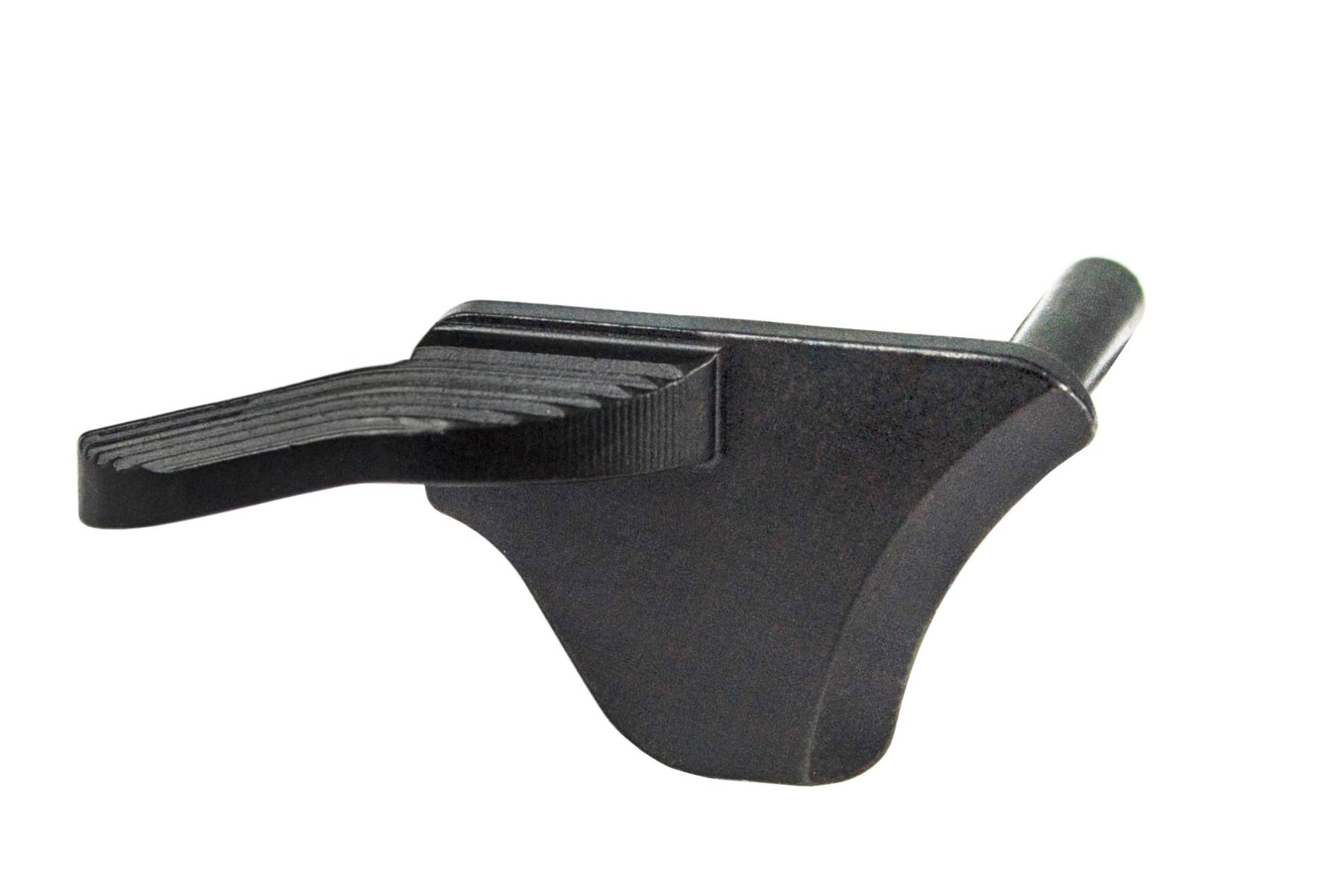 1911 Thumb Safety - Extended, Combat Paddle, Bar-Stock, Black — image 2