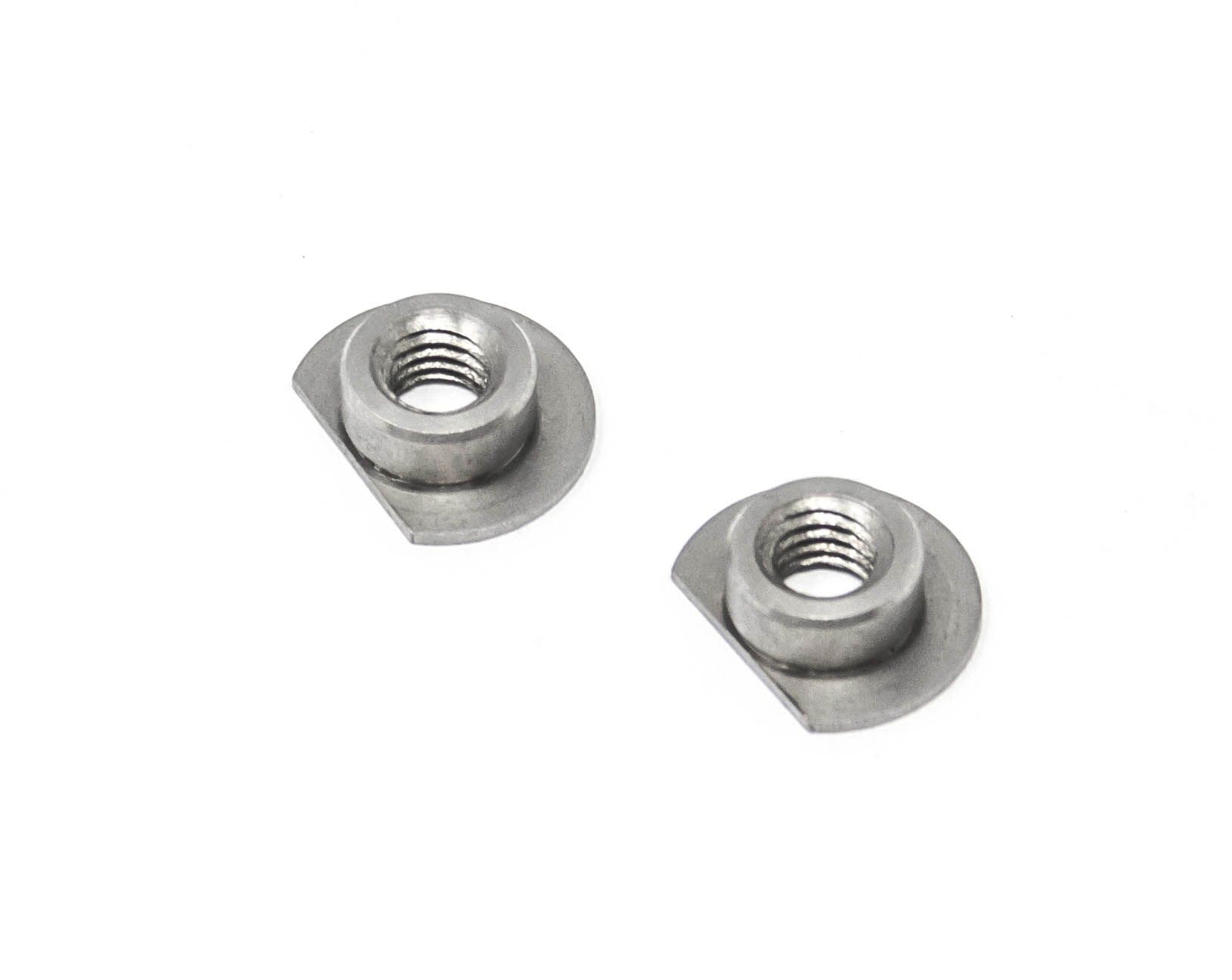 1911 Double Stack Grip Screw Bushings - Stainless (2)