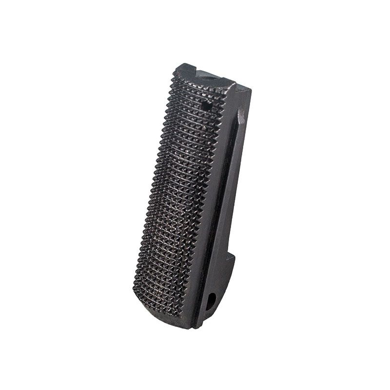 1911 Double Stack Mainspring Housing - Flat, Checkered, Black