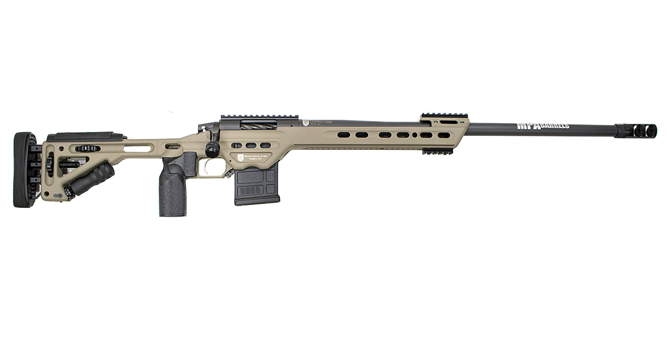 6.5BA 6.5 Creedmoor Bolt-Action Precision Rifle with Flat Dark Earth Finish