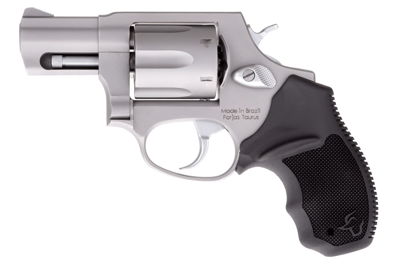 856 Defender 38 Special +P Double-Action Revolver with Matte Stainless Finish