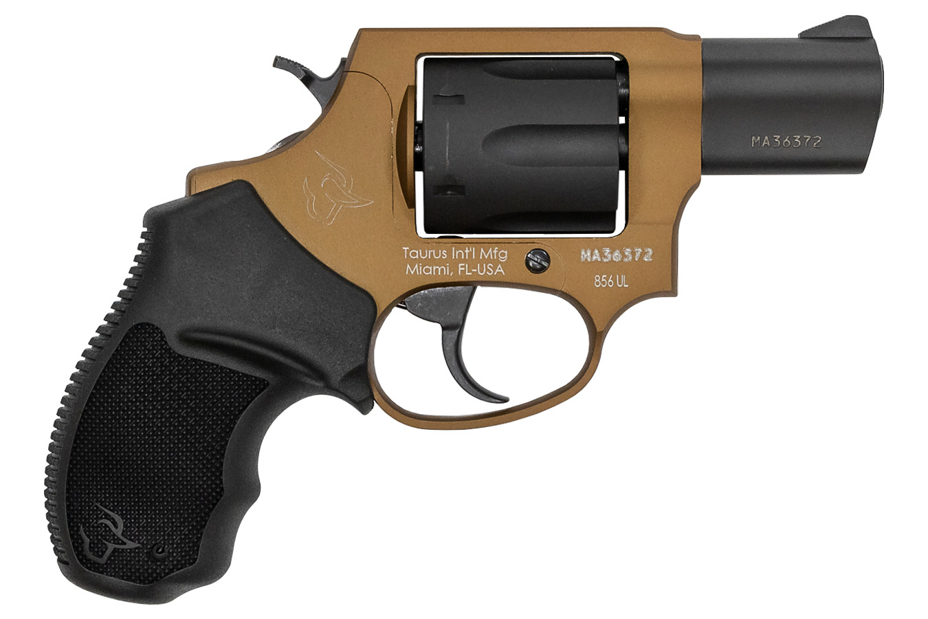 856 Ultra Lite 38 Special +P Revolver with Bronze/Black Finish