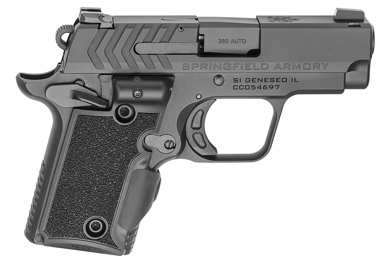 911 380 ACP Black Carry Conceal Pistol with Viridian Green Laser