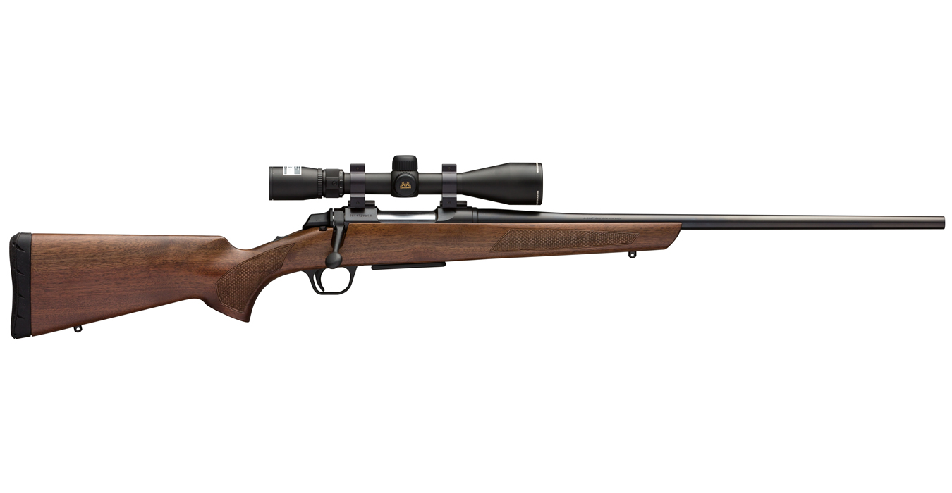 A-Bolt III Hunter 308 Win with Walnut Stock and 4-12×40 BDC Scope