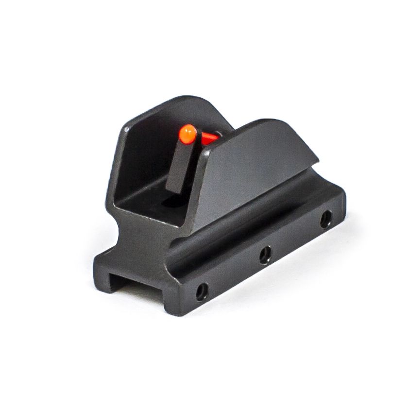 Adjustable Tactical Front Shotgun Sight - Screw In, Red Fiber Optic