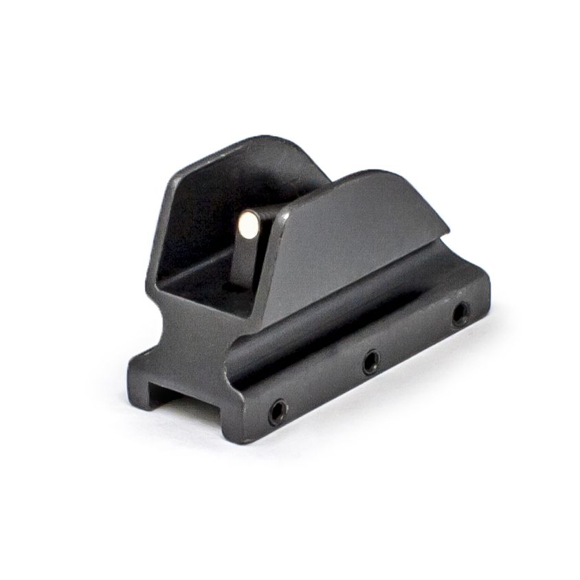 Adjustable Tactical Front Shotgun Sight - Screw In, White Dot