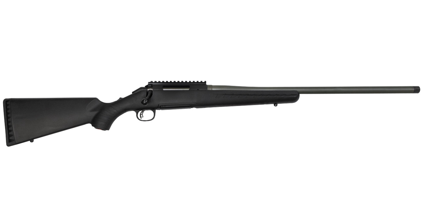 American Predator 6.5 Creedmoor Bolt-Action Rifle with Black Stock and Threaded