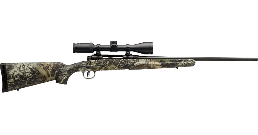 Axis II XP 243 Win Bolt Action Rifle with Camo Stock and 3-9×40 Scope