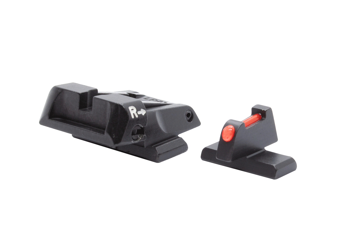 Beretta APX - Black Target with Fiber Optic Front Adjustable Sight Set