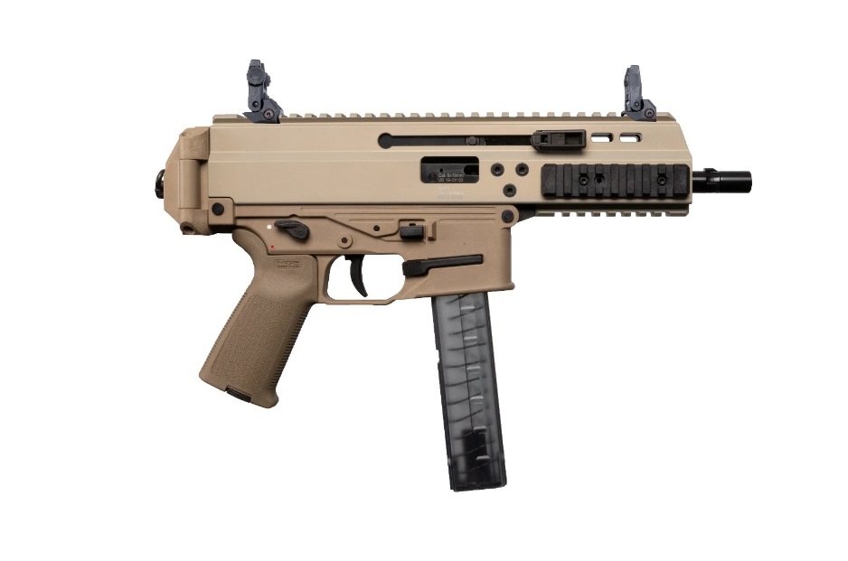 B&T APC9 PRO 9mm Coyote Tan Pistol w/Glock Lower BT-36039-G-CT