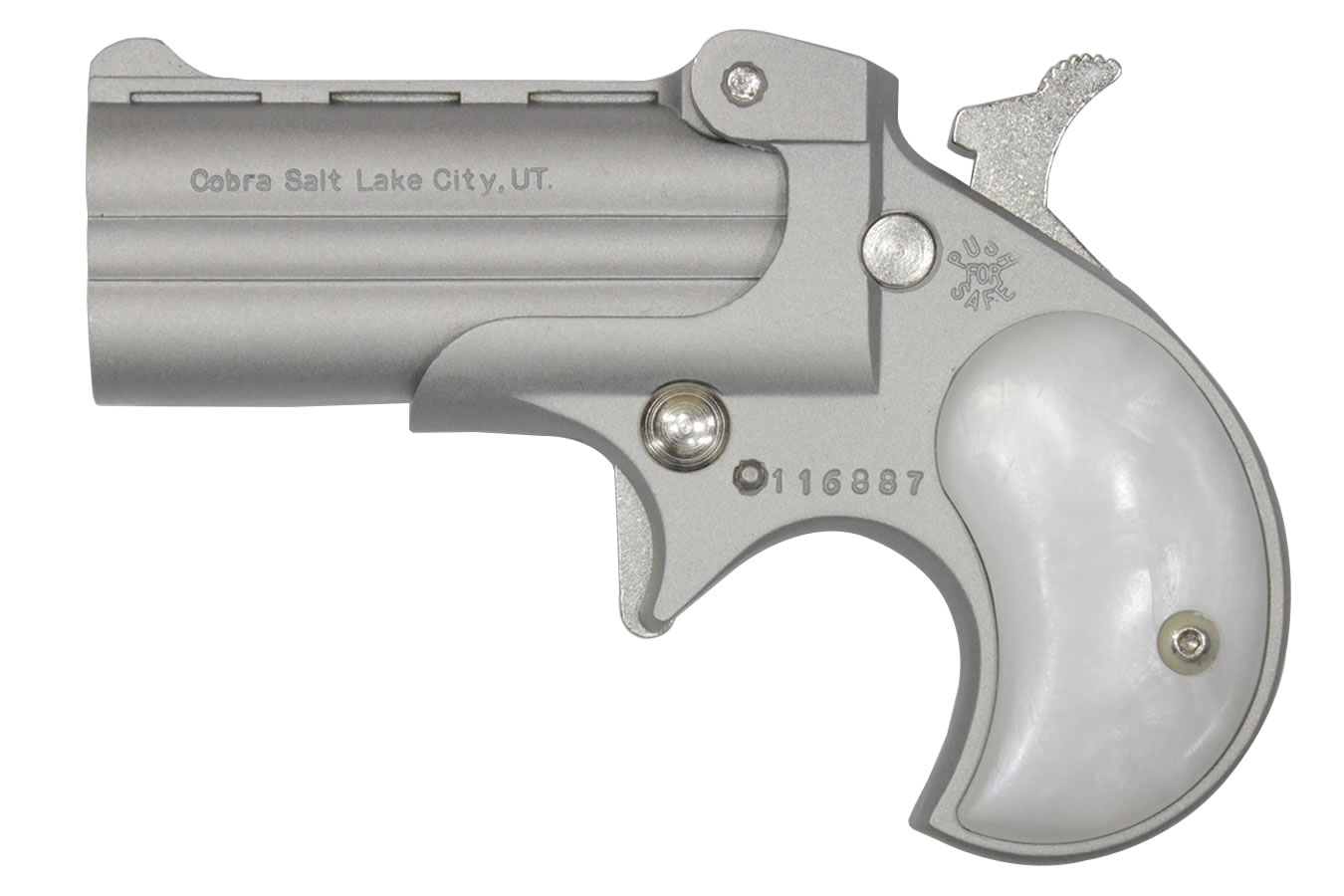 C22 22LR Derringer with White Ivory Grips