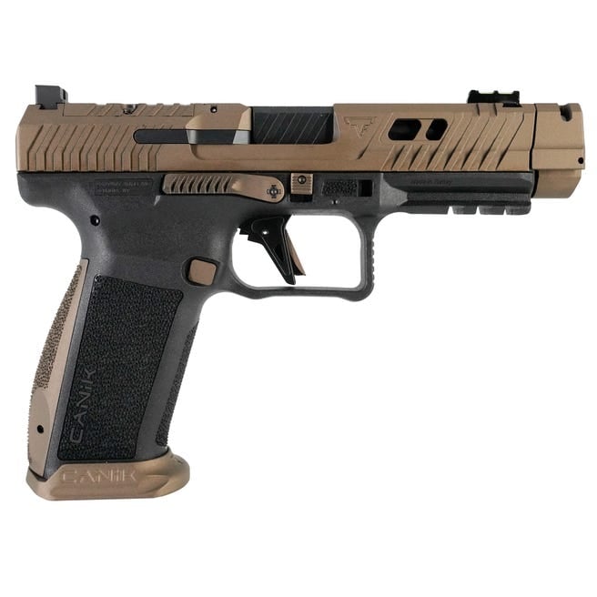 Canik Tti Combat 9MM 4 6 Pistol Bronze Black 2X18RD