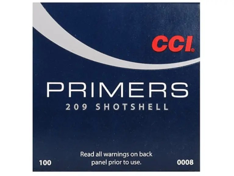 CCI Ammunition Shotshell Primers 209 For Shotgun 1000 Per Pack