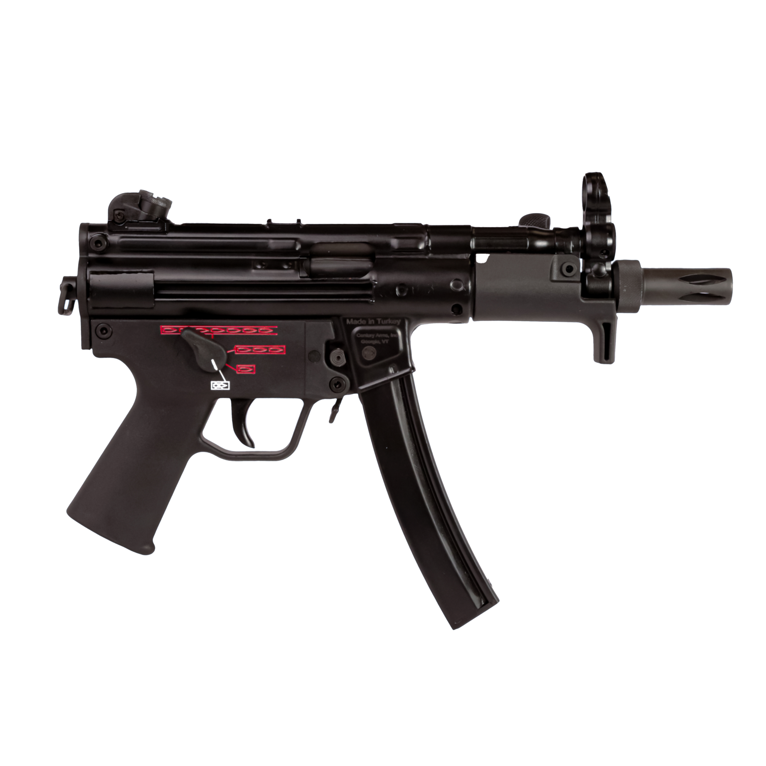 Century Arms AP5 Navy 9MM 8 9IN Pistol Matte Black