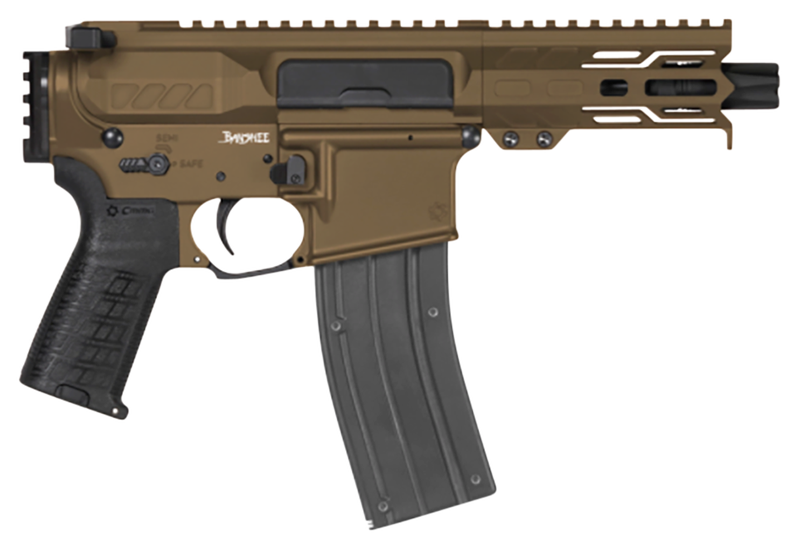 CMMG Banshee MK4 Pistol Midnight Bronze .22 LR 4.50″ Barrel 25-Rounds