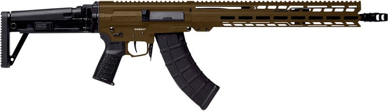 CMMG DISSENT MK47 Midnight Bronze 7.62 X 39 14.3″ P&W Barrel 30-Rounds