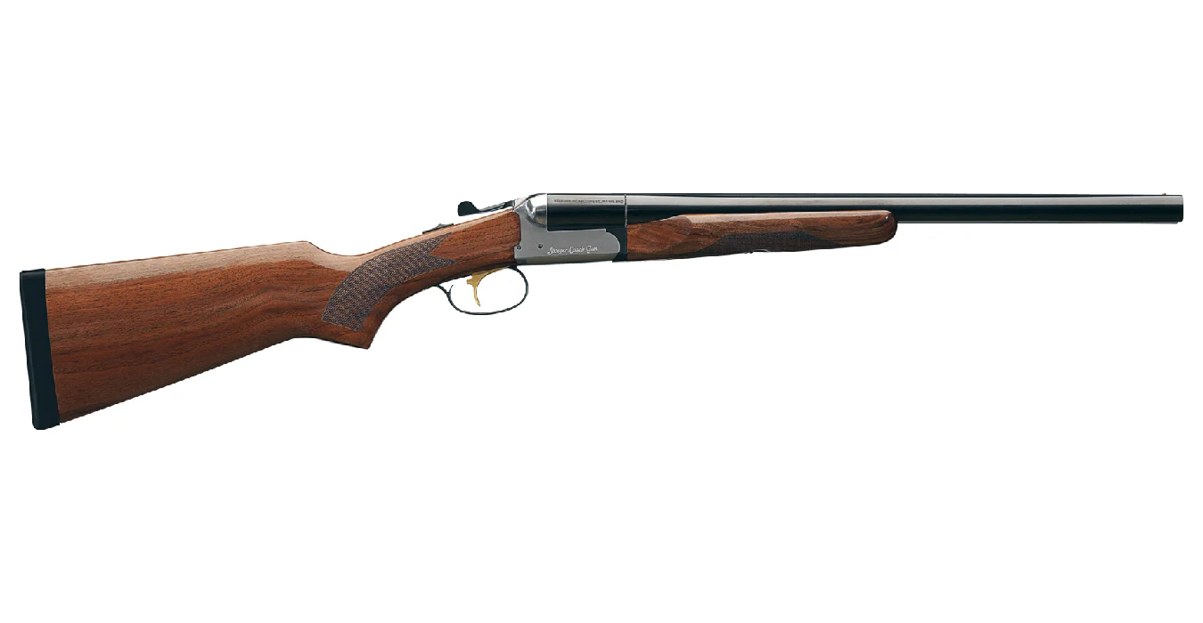 Coach Gun Supreme 20 Gauge Side By Side Shotgun with Walnut Stock