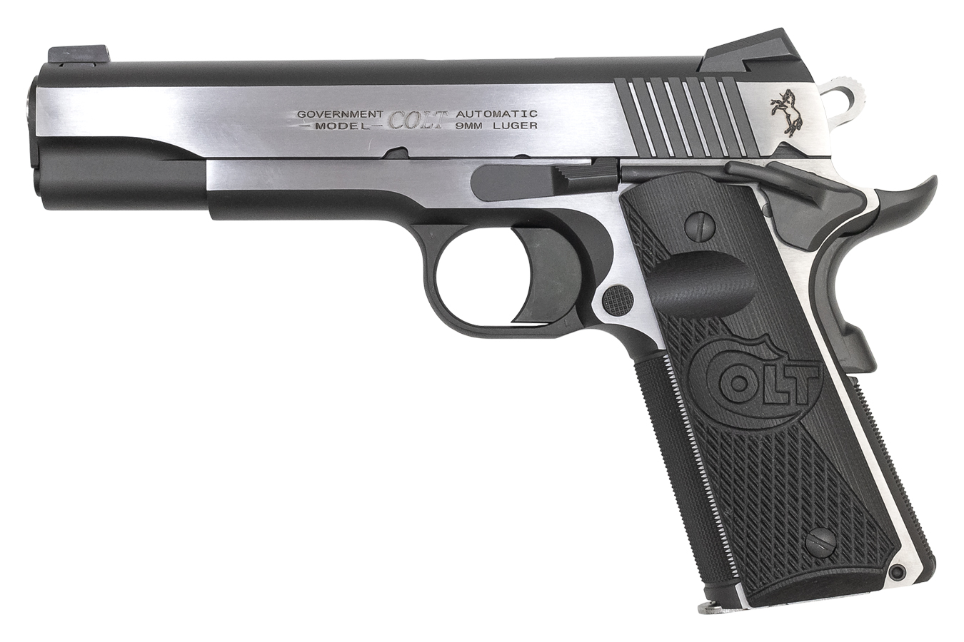 Colt 1911 Combat Elite Commander Pistol 9MM 4 25 IN TT Elite Two Tone 9 RD