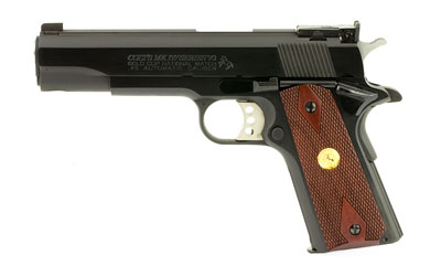 Colt Gold Cup National Match 1911 38 Super 5 IN Blued