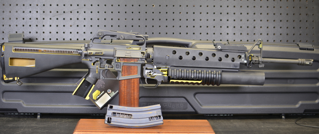 Colt M-16A1 w/M203 40MM Grenade Launcher