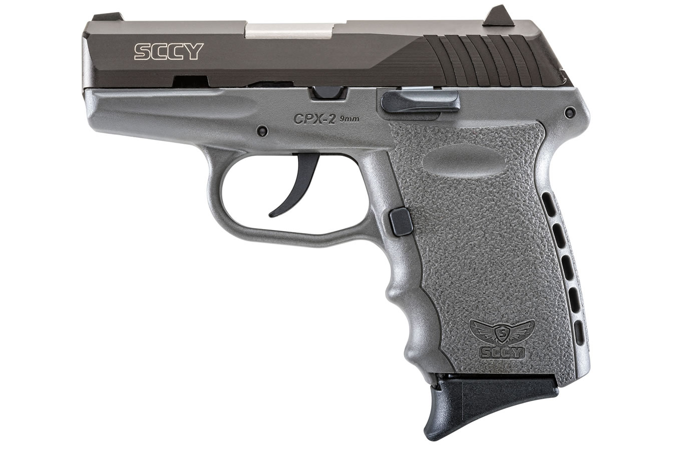 CPX-2 9mm Sniper Gray Pistol with Black Slide
