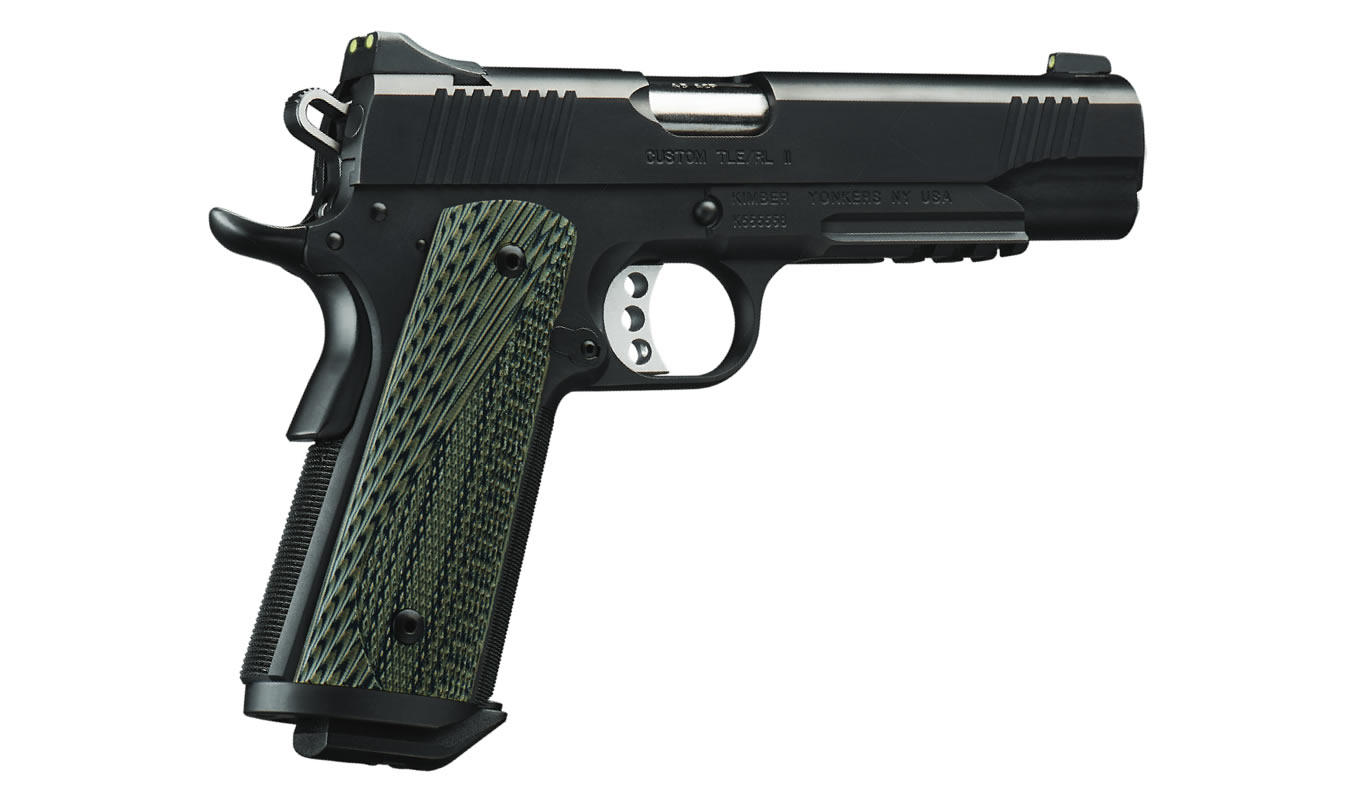 Custom TLE/RL II (EM) 1911 45 ACP with Extended Magwell and Rail