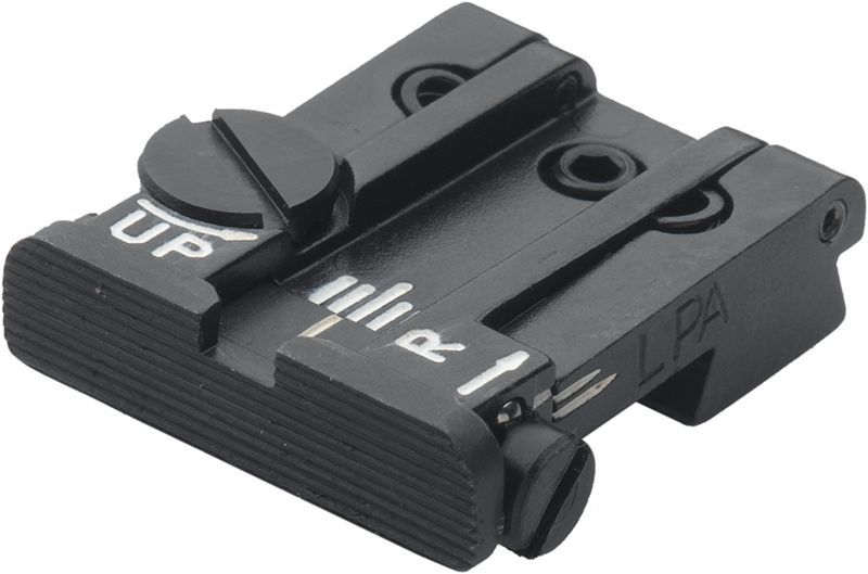 CZ - 75 (Old Model) Rear Adjustable Sight - Black Serrated