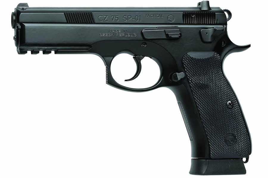 CZ 75 SP 01 9MM Full Size Pistol Black