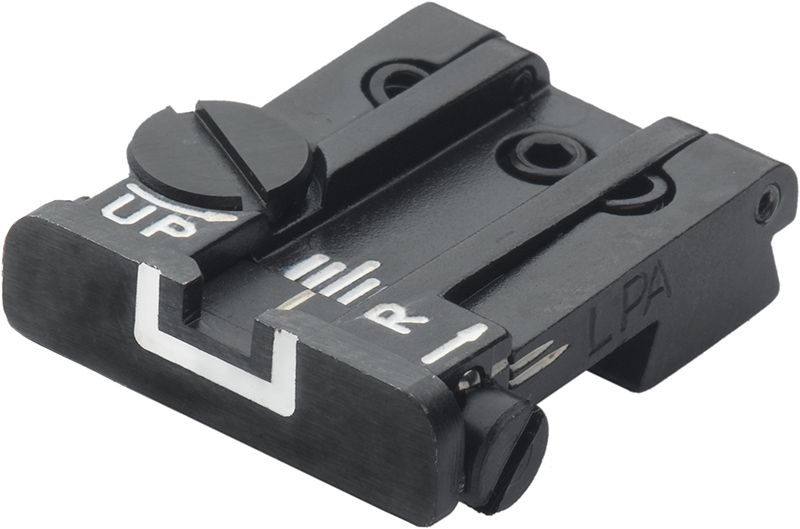 CZ - 85 (Old Model) Rear Adjustable Sight - White Outline