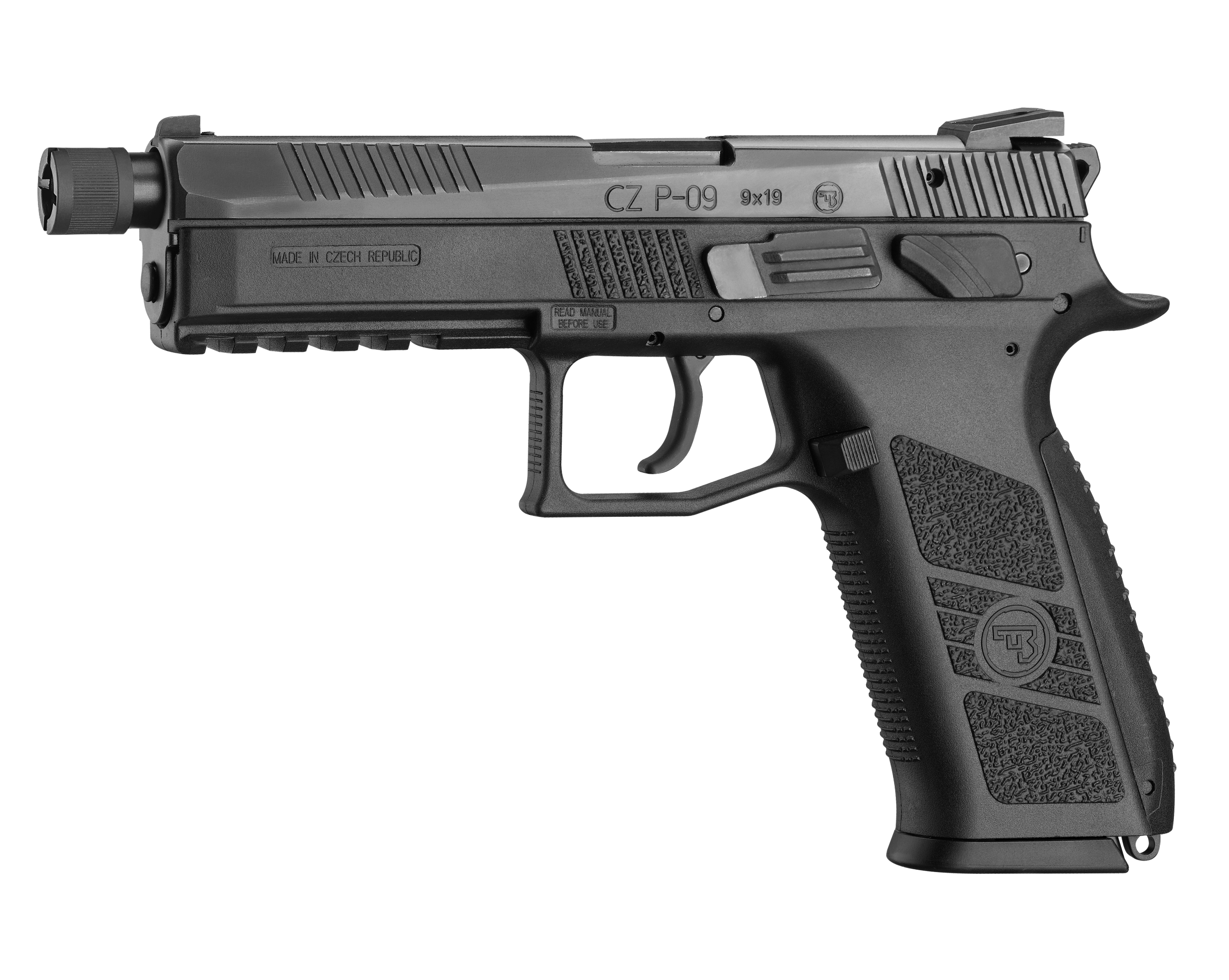 CZ P-09 URBAN GREY SUPPRESSOR READY