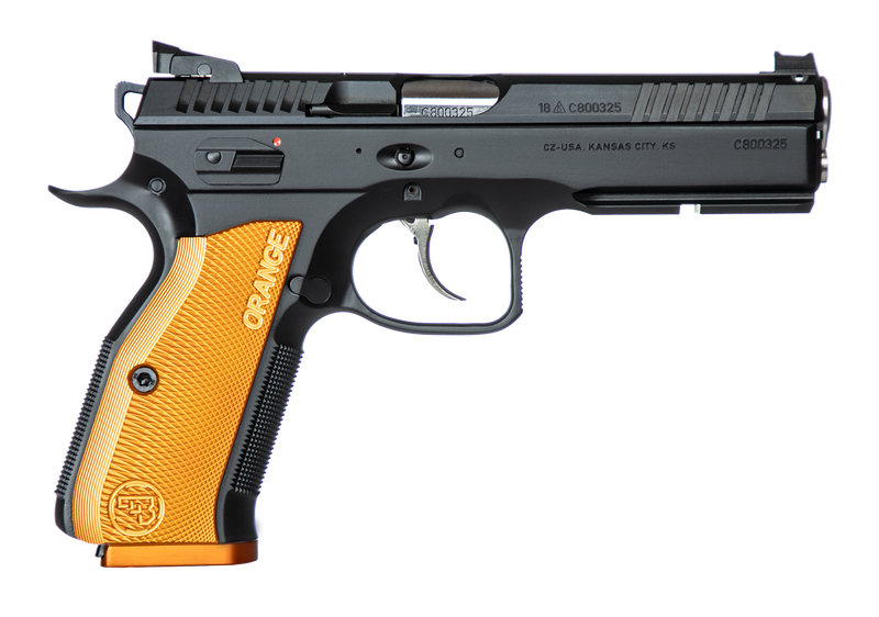 CZ SHADOW 2 9MM 4.89″ BARREL 17-ROUNDS ORANGE GRIPS