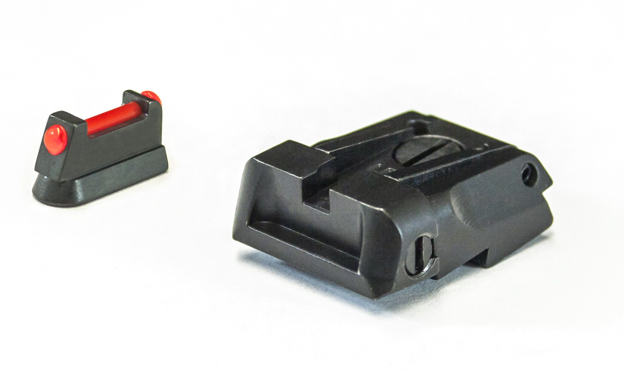 CZ Shadow - Black Target Adjustable Sight Set Fiber Optic Front