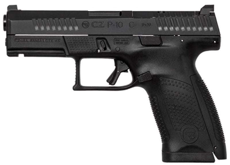CZ Usa P 10 C Optics Ready 9MM 4 02 Black 210 Round Mags