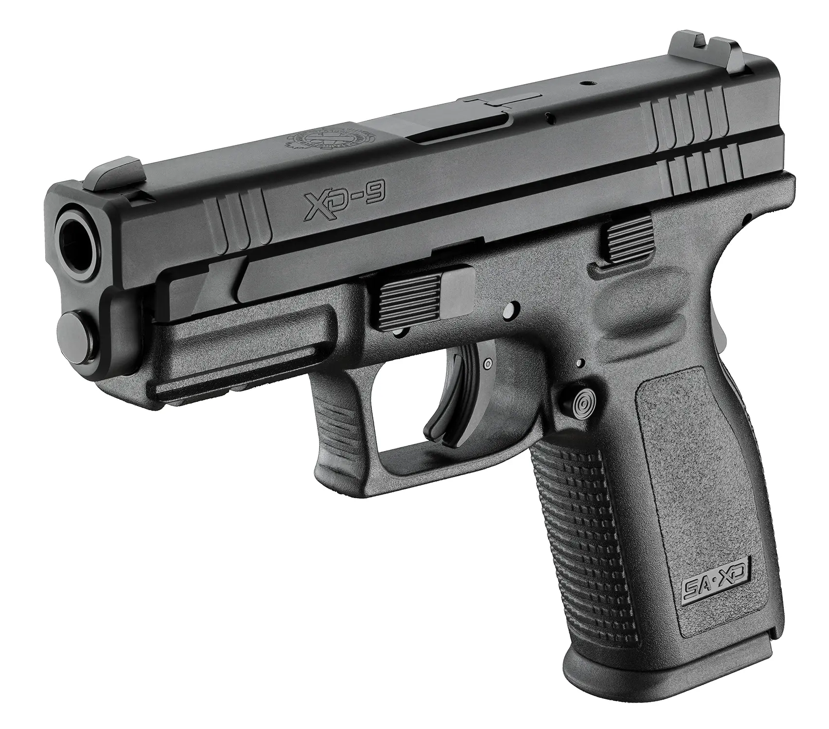Defend Your Legacy Series Xd® 4″ Service Model Handgun, Low Capacity 9MM Black