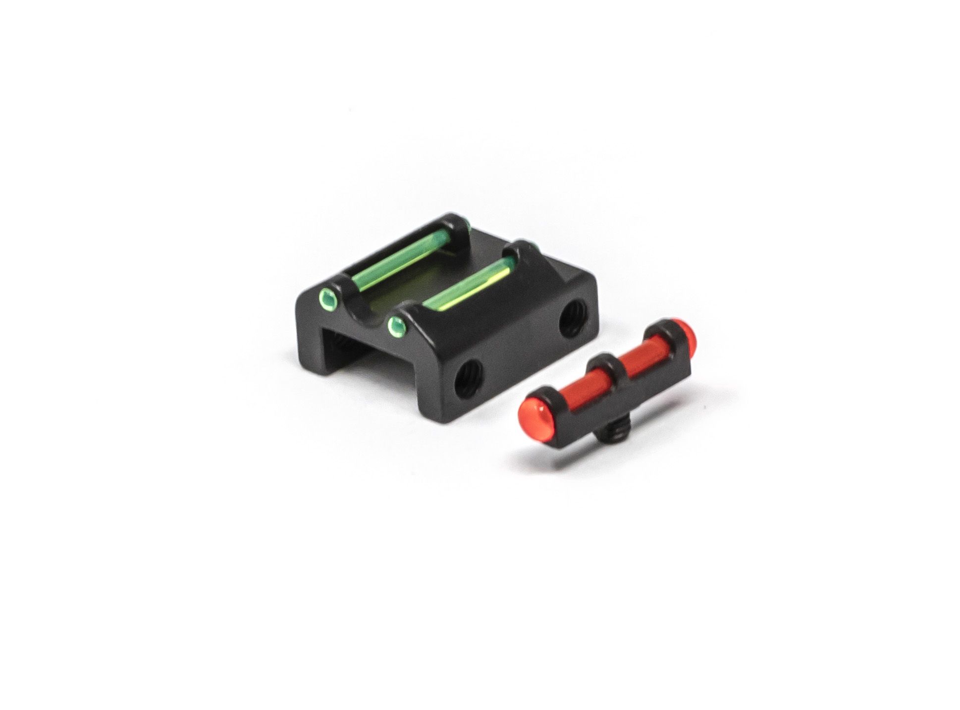 Fixed Fiber Optic Sight Set for Shotgun Ribs - 6mm to 8mm