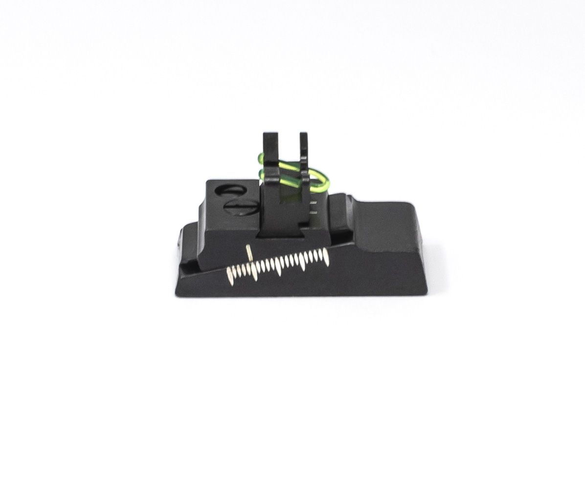 Fiber Optic Rear Rifle Sight Fully Adjustable - BAR05F — image 2