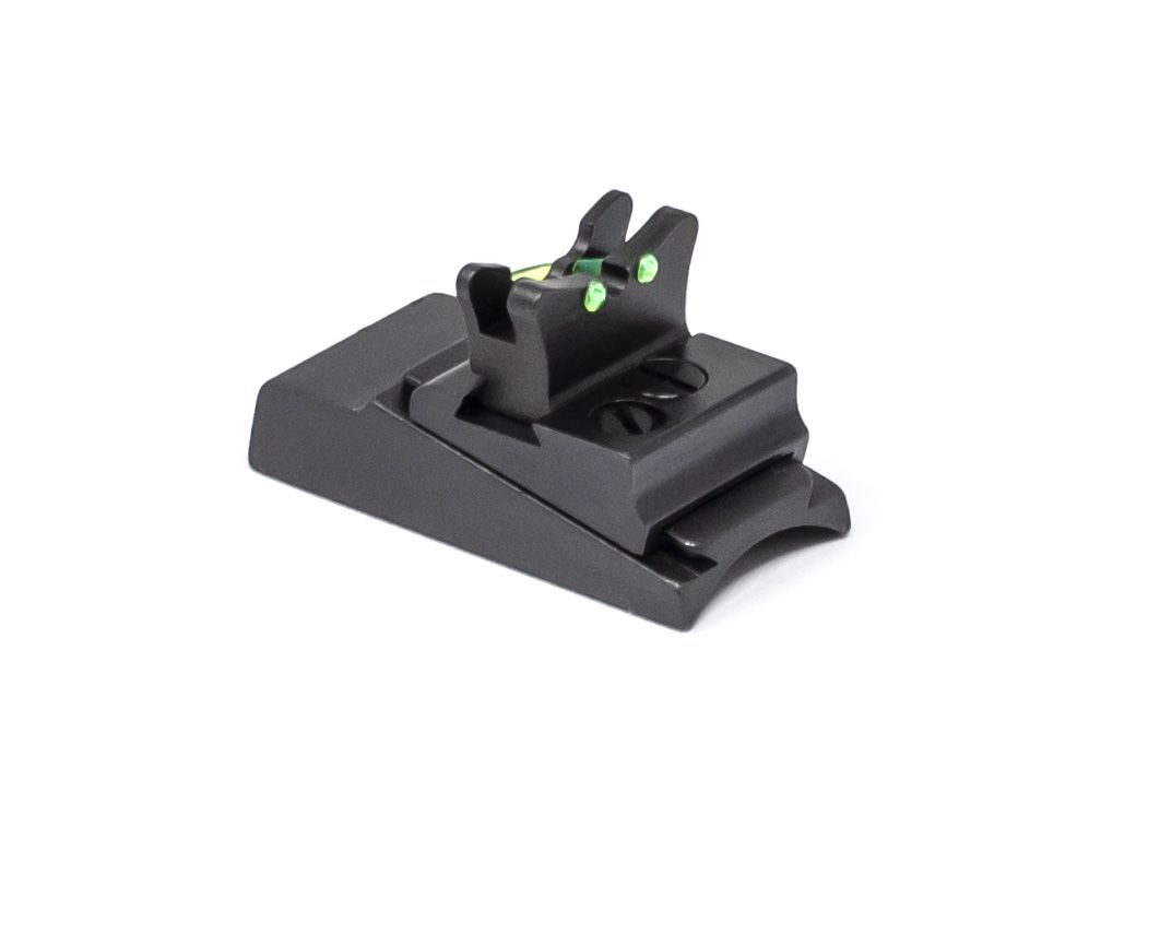 Fiber Optic Rear Rifle Sight Fully Adjustable - BAR05F — image 3