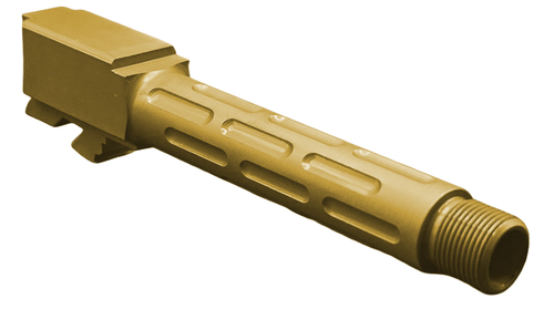 Fits Glock 19 9MM Match Titan 4 Series Barrel IN Gold