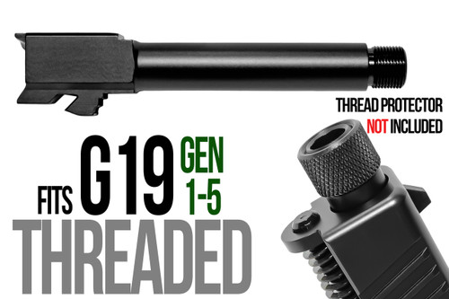 Fits Ruger Rxm 9MM Match Grade Barrel Threaded